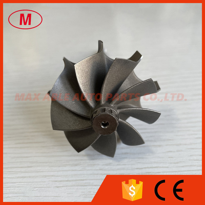 China B03 49/55mm 9 blades reverse turbine shaft wheel/turbine wheel supplier