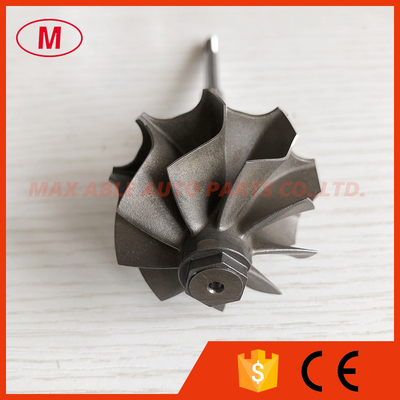 China TD04LR reverse  41.2X47.2mm 9 blades turbo wheel/ turbine shaft&amp;wheel supplier