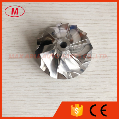 China RHC6 forward NH165203 53.70/70.00mm 6+6 blades turbo milling/aluminum 2618/billet compressor wheel for VD24 supplier