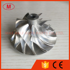 RHF55 46.40/65.00mm 7+7 blades Turbocharger milling/aluminum 2618/billet compressor wheel