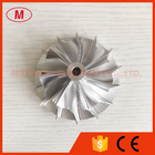 T04S 409535-0007 57.10/76.07mm 7+7blades High performance turbo aluminum 2618/milling/billet compressor wheel
