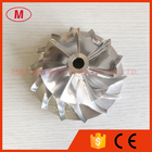 HX60 3531538 76.00/109.00mm 7+7 blades high performance turbo milling/Aluminum 2618/billet compressor wheel for 4045532