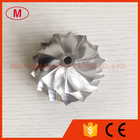 RHF55 48.62/65.00mm 7+7 blades high performance aluminum 2618/Billet compressor wheel isuzu