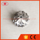 K16 51.62/63.98mm 7+7 blades Turbocharger Milling/aluminum 2618/billet compressor wheel