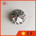 PT55 MIL0063, 22155, 00429 55.08/76.20mm 6+6blades point milling turbo milling/aluminum 2618/billet compressor wheel