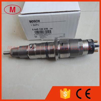 China BOSCH common rail injector 0445120236, 0445120125 for Cummins 5263308 supplier
