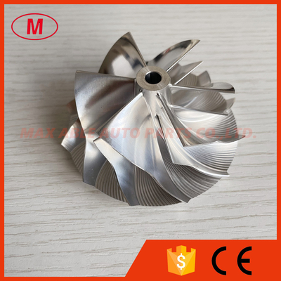 S100-EFR 59.84/76.00mm 1167-123-2000 upgrade 6+6 blades performance milling/Aluminum 2618/billet compressor wheel