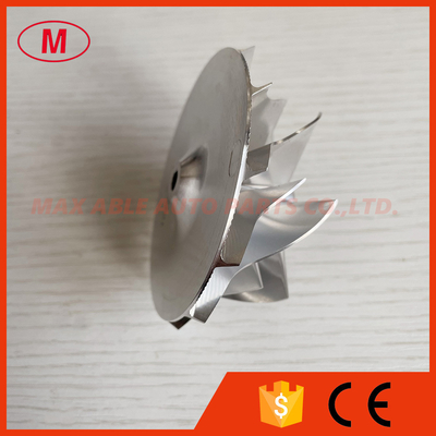 S100-EFR 59.84/76.00mm 1167-123-2000 upgrade 6+6 blades performance milling/Aluminum 2618/billet compressor wheel