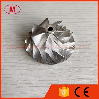 T2 445436-0011 42.56/60.13mm 7+7blades turbo milling/aluminum 2618/billet compressor wheel for 454154-0001 Coupe