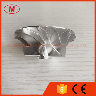 T2 445436-0011 42.56/60.13mm 7+7blades turbo milling/aluminum 2618/billet compressor wheel for 454154-0001 Coupe