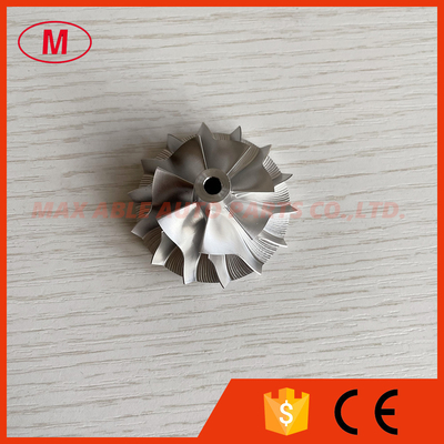 KP39 31.00/43.00mm 7+7 blades high performance turbocharger milling/aluminum 2618/Billet compressor wheel