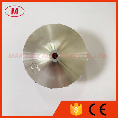 KP39 6+6 blades 34.10/46.00mm high performance turbo milling/aluminum 2618/billet compressor wheel