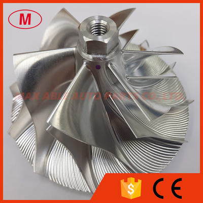 PTE4202R 6+6blades 74.93/102.75mm turbo/milling/aluminum 2618/billet compressor wheel