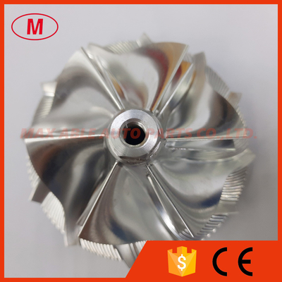 PTE4202R 6+6blades 74.93/102.75mm turbo/milling/aluminum 2618/billet compressor wheel