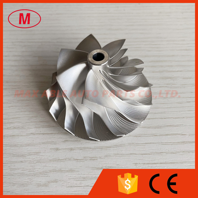 RHF5 48.75/67.50mm 7+7 blades point milling turbo turbocharger aluminum 2618/milling/billet compressor wheel