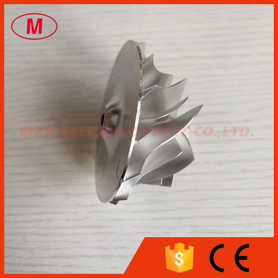 RHF5 48.75/67.50mm 7+7 blades point milling turbo turbocharger aluminum 2618/milling/billet compressor wheel