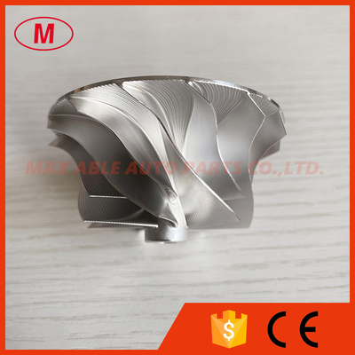 RHF5 48.75/67.50mm 7+7 blades point milling turbo turbocharger aluminum 2618/milling/billet compressor wheel