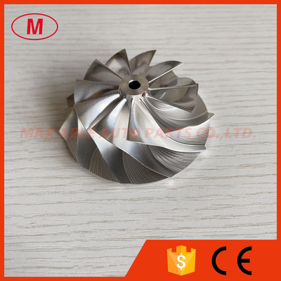 TD04HL 53.50/70.00mm 11+0 blades high performance Turbocharger milling/aluminum 2618/billet compressor wheel