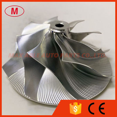 TD03 8+0 blades 42.00/56.00mm Point milling performance snake curve turbo milling/Aluminum 2618/billet compressor wheel