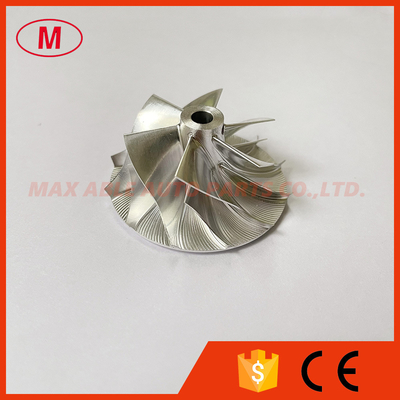 K04 39.86/50.96mm 5304-123-2024/5304-123-2021 6+6 blades turbo milling/aluminum 2618/billet compressor wheel