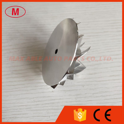 K04 49.62/61.98mm 7+7 blades high performance milling/aluminum 2618/billet compressor wheel