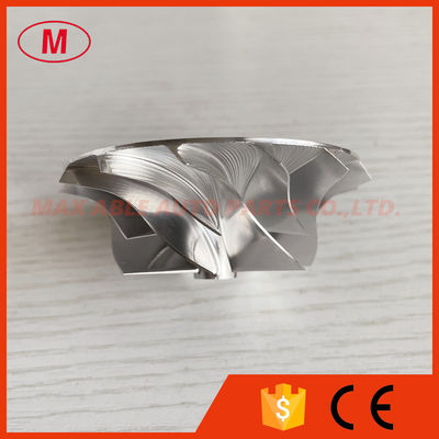 K04 49.62/61.98mm 7+7 blades high performance milling/aluminum 2618/billet compressor wheel