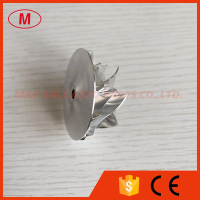 RHF4H 35.30/47.00mm 6+6 blades Turbocharger milling/aluminum 2618/billet compressor wheel for VIBR/VN3