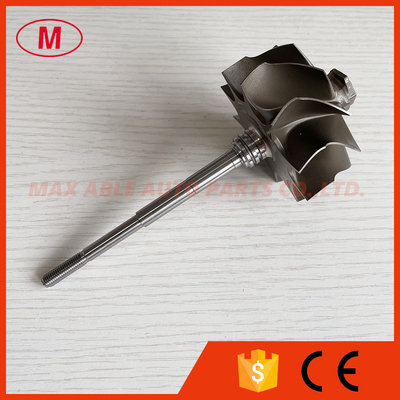 GT3582R reverse 62.35X68mm 10 blades ball bearing turbo turbine wheel shaft / turbine shaft&wheel