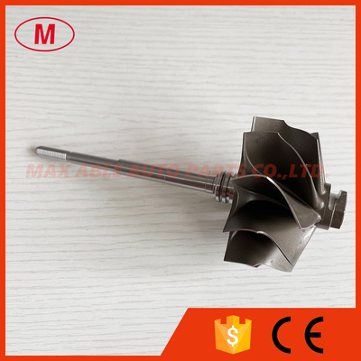 GT3582R reverse 62.35X68mm 10 blades ball bearing turbo turbine wheel shaft / turbine shaft&wheel