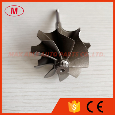 F5H 45.7/53mm 9 blades  turbo turbine wheel shaft / turbine shaft&wheel