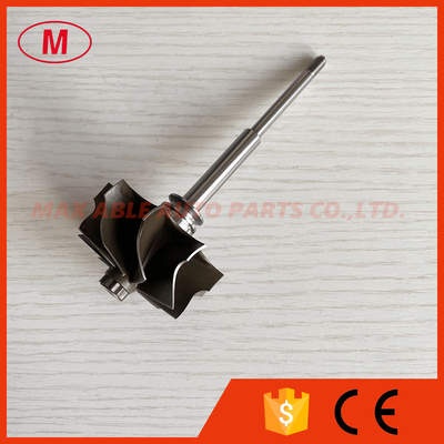 F5H 45.7/53mm 9 blades  turbo turbine wheel shaft / turbine shaft&wheel