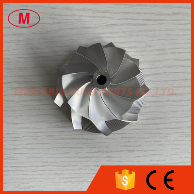 RHF5HB 50.39/68.01mm 9+0 blades point milling Turbocharger milling/aluminum 2618/billet compressor wheel