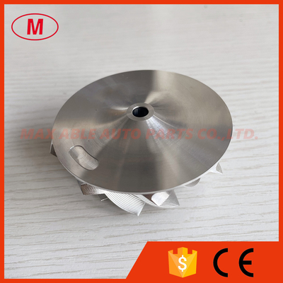 RHF5HB 50.39/68.01mm 9+0 blades point milling Turbocharger milling/aluminum 2618/billet compressor wheel