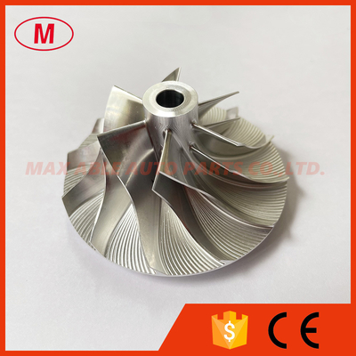 HX30 3599693 40.10/67.97mm 6+6 blades milling/aluminum 2618/billet compressor wheel for 3802908/3592110/3592111/3592112