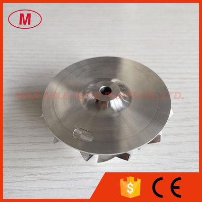 B03G reverse 6+6 blades 48.30/64.00mm High performance Turbo milling/aluminum 2618/billet compressor wheel