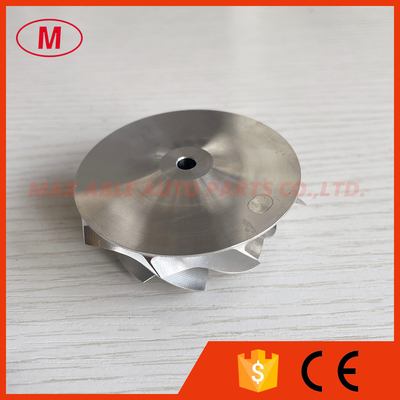TD04 forward 49.00/59.00mm 9+0 blades high performance point milling milling/aluminum 2618/billet compressor wheel
