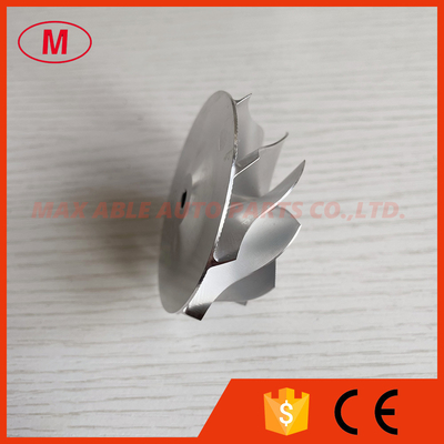 TD04 forward 49.00/59.00mm 9+0 blades high performance point milling milling/aluminum 2618/billet compressor wheel
