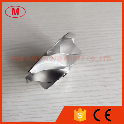 TD04 forward 49.00/59.00mm 9+0 blades high performance point milling milling/aluminum 2618/billet compressor wheel