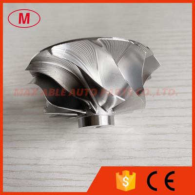 TD04H 19T 46.02/58.00mm 11+0 blades thick nose Turbocharger milling/aluminum 2618/billet compressor wheel