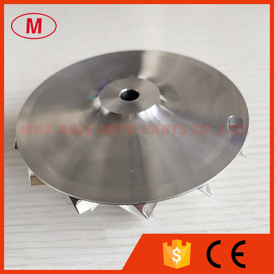 B2 1283-123-2001 58.85/84.60mm forward 7+7 Blades high performance turbo aluminum 2618/milling/Billet compressor wheel
