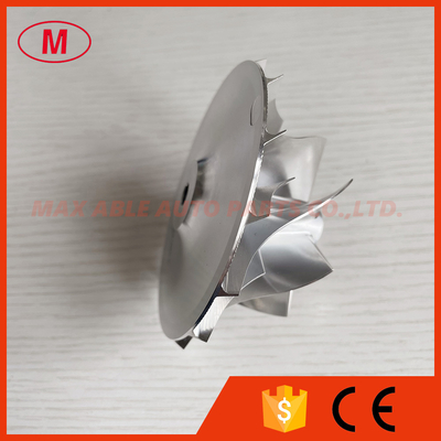B2 1283-123-2001 58.85/84.60mm forward 7+7 Blades high performance turbo aluminum 2618/milling/Billet compressor wheel