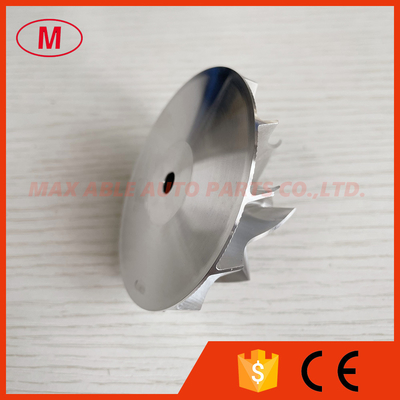 T04B 48.35/70.01mm 6+6 blades Turbo Aluminum 2618 /milling/billet compressor wheel