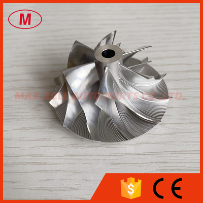 CT10 36.00/50.96mm 6+6 blades turbo milling/aluminum 2618/billet compressor wheel for 2KD-FTV