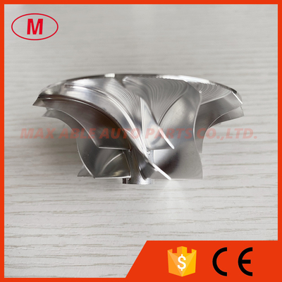 CT10 40.60/64.00mm Upgrade 17201-0L020 6+6 blades turbo milling/aluminum 2618/billet compressor wheel