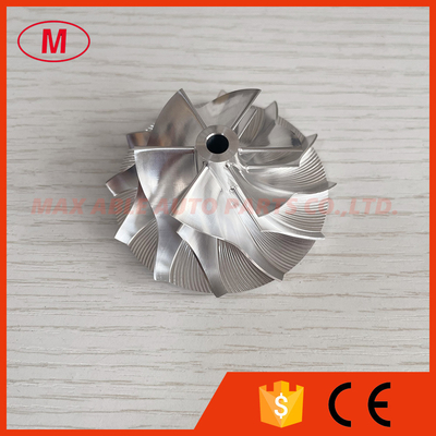 CT16V 38.99/58.01mm 6+6 blades high performance turbo milling/aluminum 2618/billet compressor wheel for 17201-30110/3016