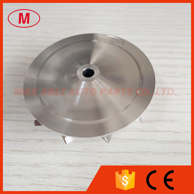CT16V 38.99/58.01mm 6+6 blades high performance turbo milling/aluminum 2618/billet compressor wheel for 17201-30110/3016