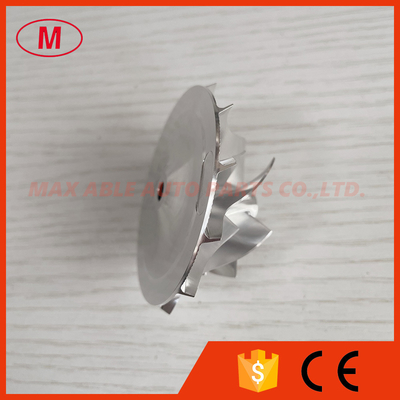 CT16V 38.99/58.01mm 6+6 blades high performance turbo milling/aluminum 2618/billet compressor wheel for 17201-30110/3016
