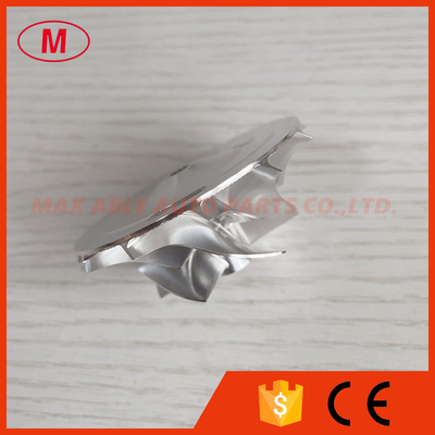 CT16V 38.99/58.01mm 6+6 blades high performance turbo milling/aluminum 2618/billet compressor wheel for 17201-30110/3016