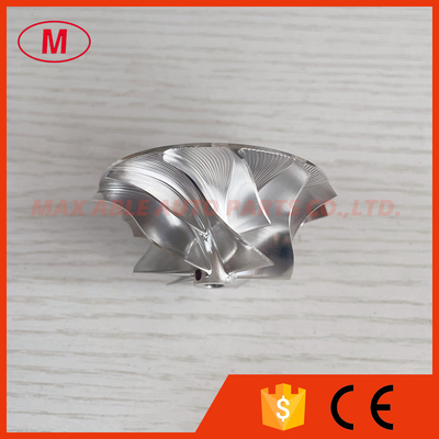 CT16V 38.99/58.01mm 6+6 blades high performance turbo milling/aluminum 2618/billet compressor wheel for 17201-30110/3016