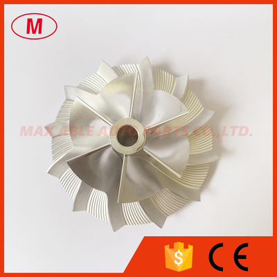 S400 6+6 blades 63.50/101.00mm high performance Turbo milling/aluminum 2618/billet compressor wheel